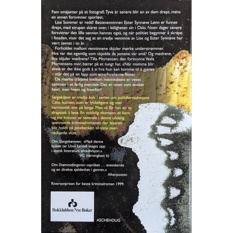 Cato Isaksen 3 - Sørgekåpen, brukte bøker av Unni Lindell. Bruktbokhandel