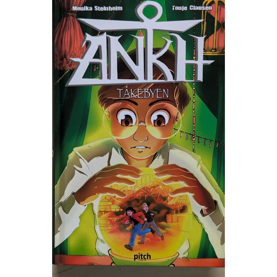 Ankh  4 - Tåkebyen, brukte bøker av Monika Steinholm. Bruktbokhandel