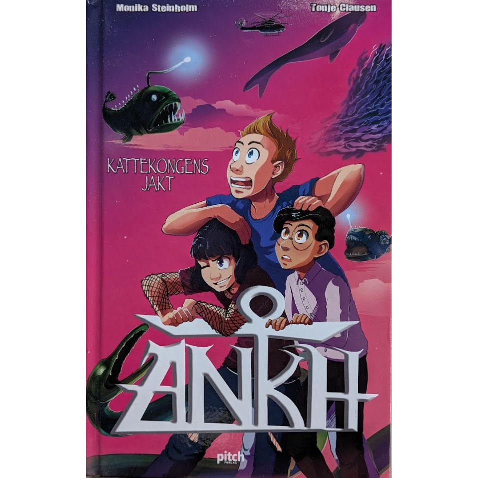 Ankh  3 - Kattekongens jakt, brukte bøker av Monika Steinholm. Bruktbokhandel