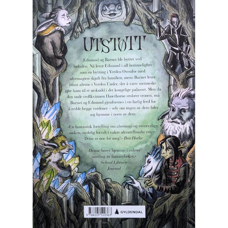 Utstøtt, brukte bøker av Ethan M. Aldridge. Tegneserie. Bruktbokhandel