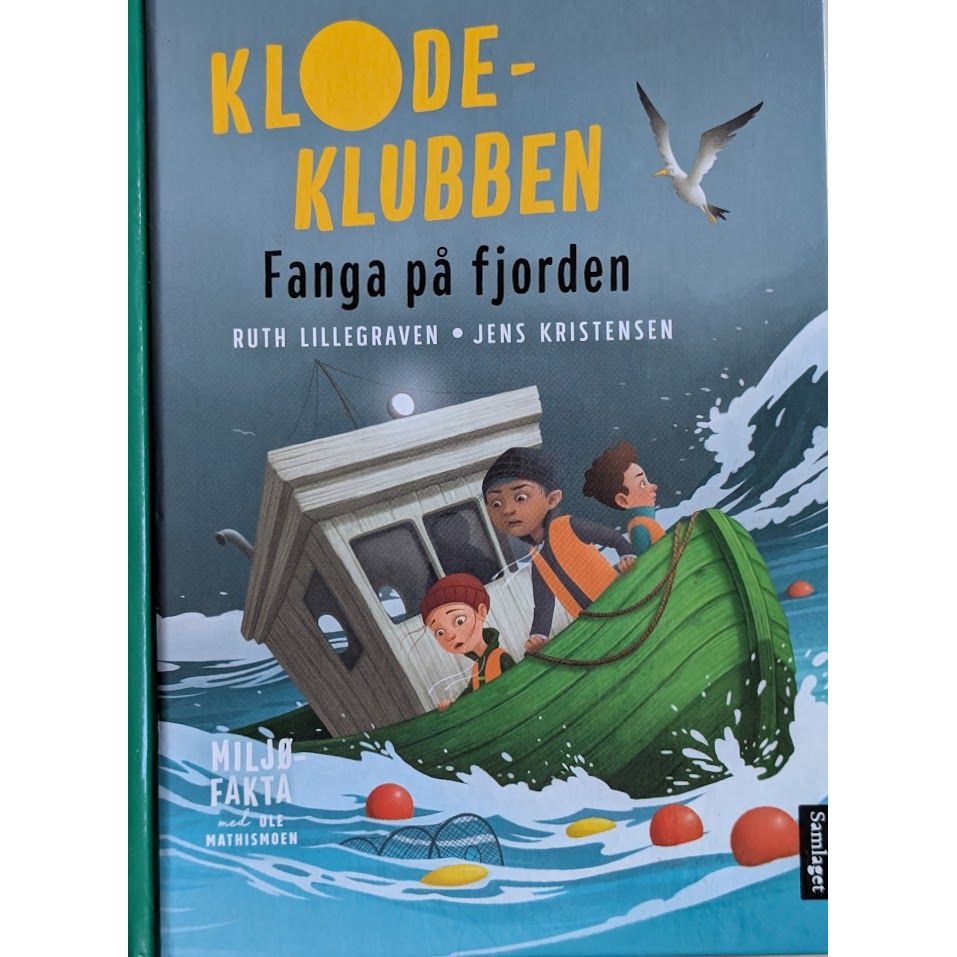 Klodeklubben 3 - Fanga på fjorden, brukte bøker av Ruth Lillegraven