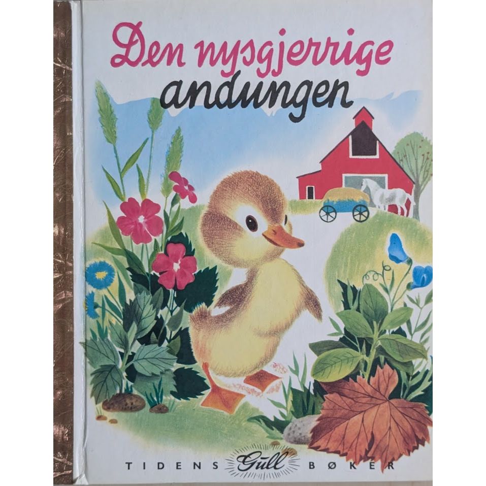 Tidens gullbøker - Den nysgjerrige andungen, Inventaret bruktbokhandel