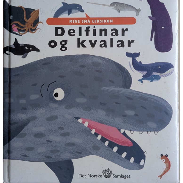 Delfinar og kvalar, brukte bøker i serien Mine små leksikon