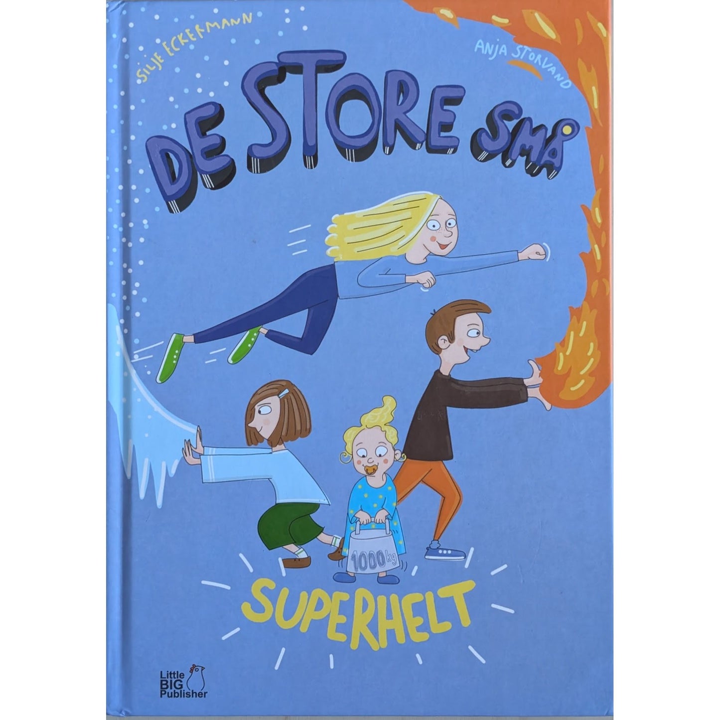 De store små - Superhelt, brukte bøker av Silje Eckermann. Bokhandel