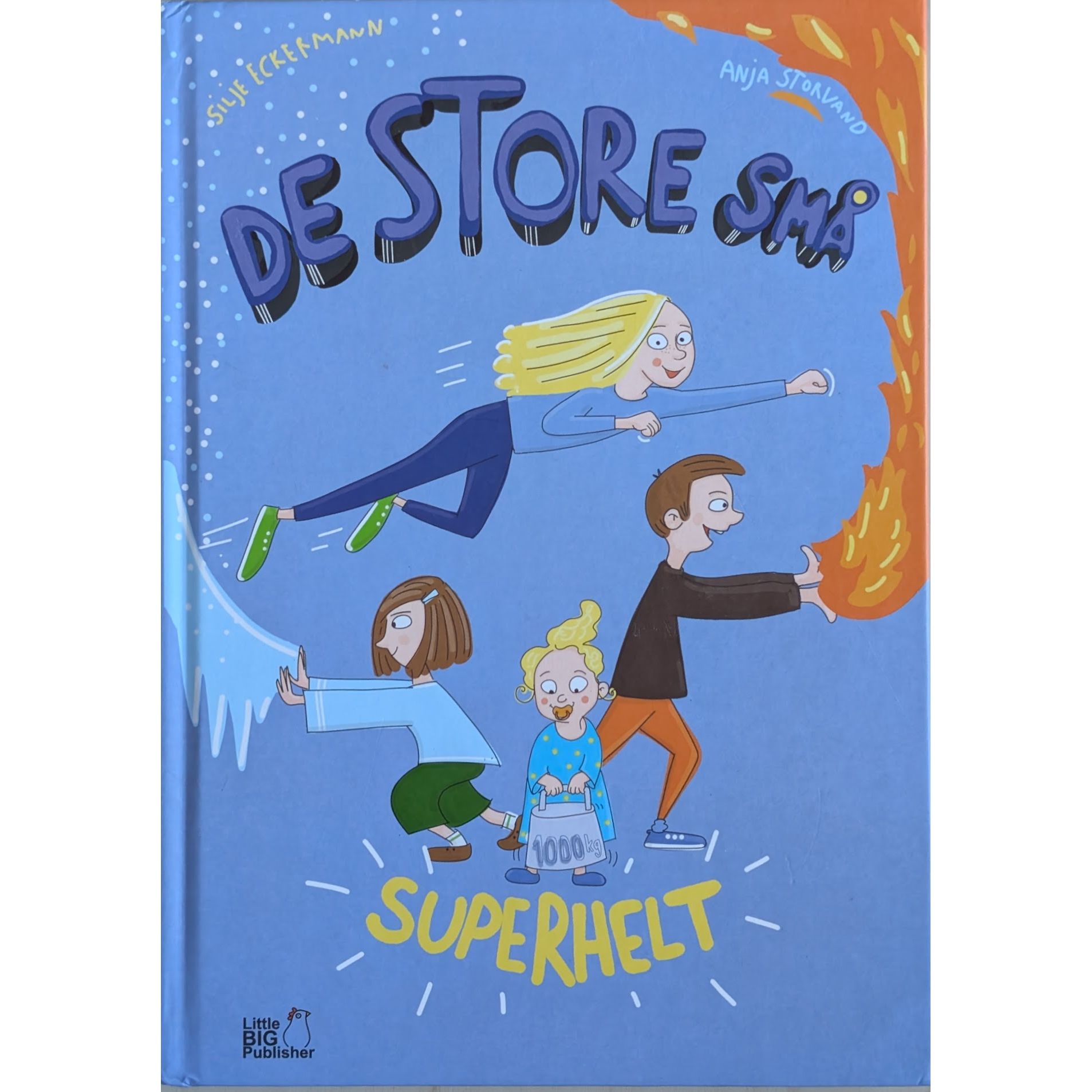De store små - Superhelt, brukte bøker av Silje Eckermann. Bokhandel