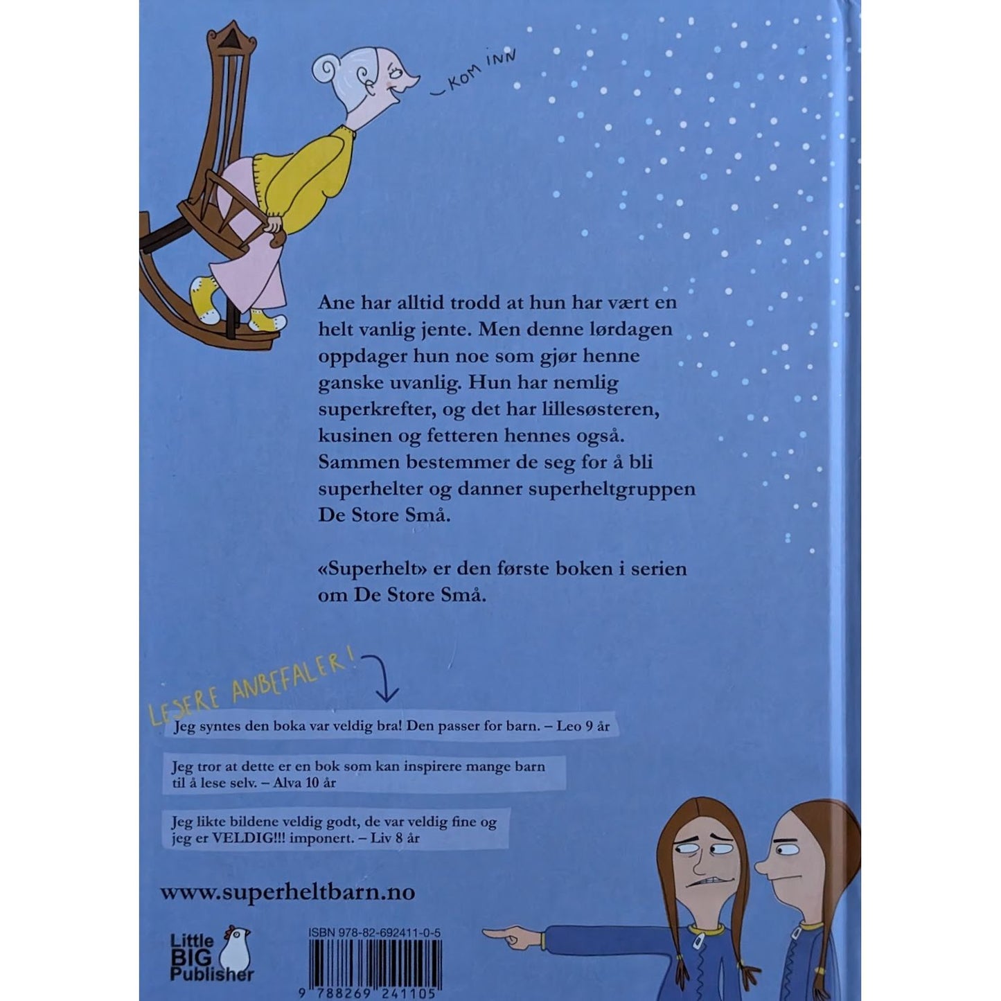 De store små - Superhelt, brukte bøker av Silje Eckermann. Bokhandel