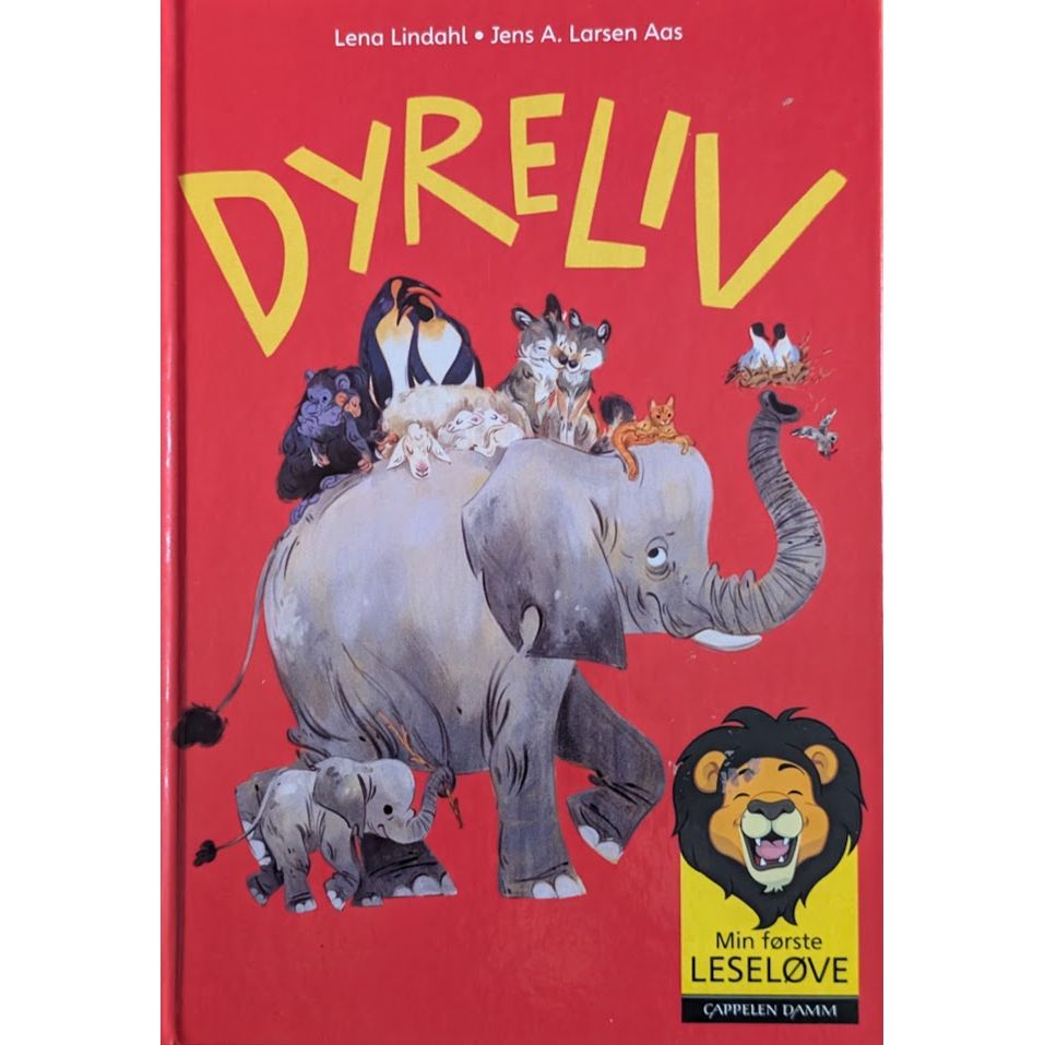 Min første leseløve - Dyreliv. Brukte bøker av Lena Lindahl. Bokhandel