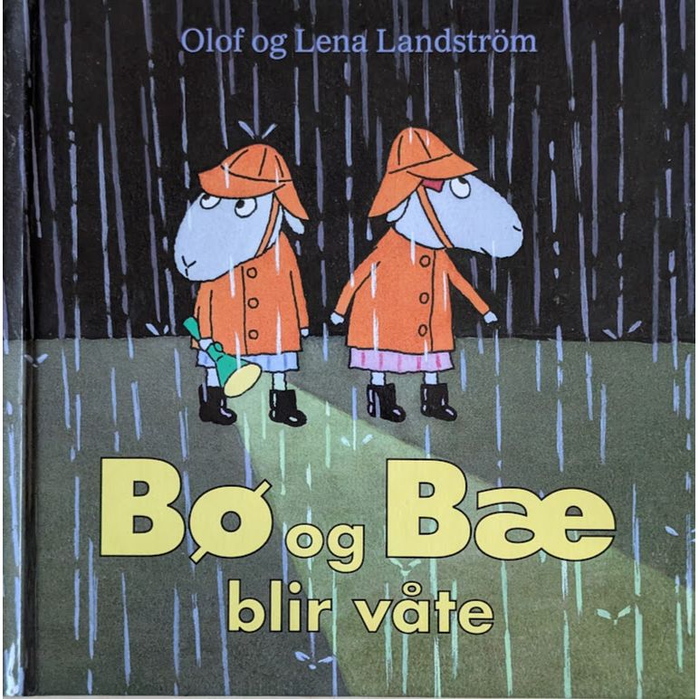 Bø og Bæ blir våte, brukte bøker av Olof og Lena Landström. Bruktbokhandel