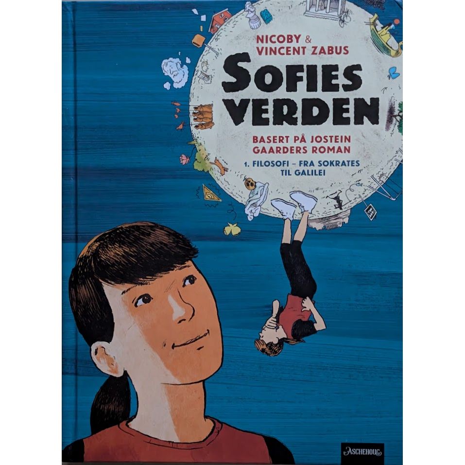 Sofies verden. Grafisk roman av Vincent Zabus. Bruktbokhandel