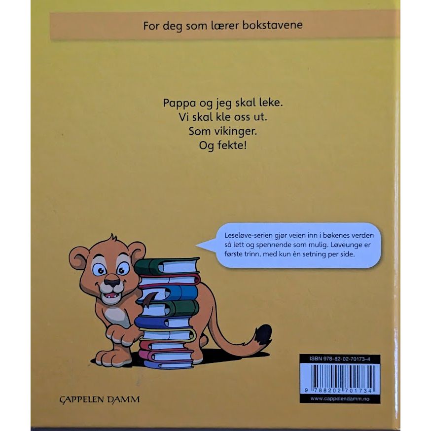 Lørdag med pappa, brukte bøker av Fredrikke Nicolaisen. Løveunge