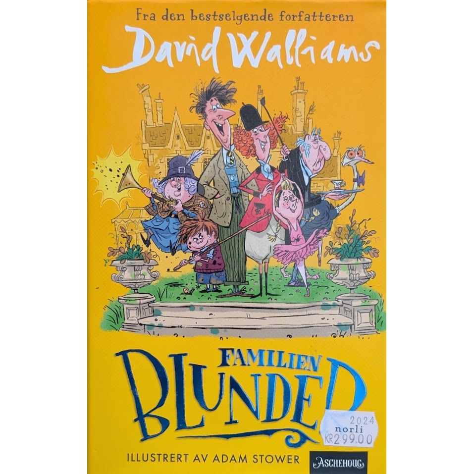 Familien Blunder - Brukte barnebøker av David Walliams. Bruktbokhandel