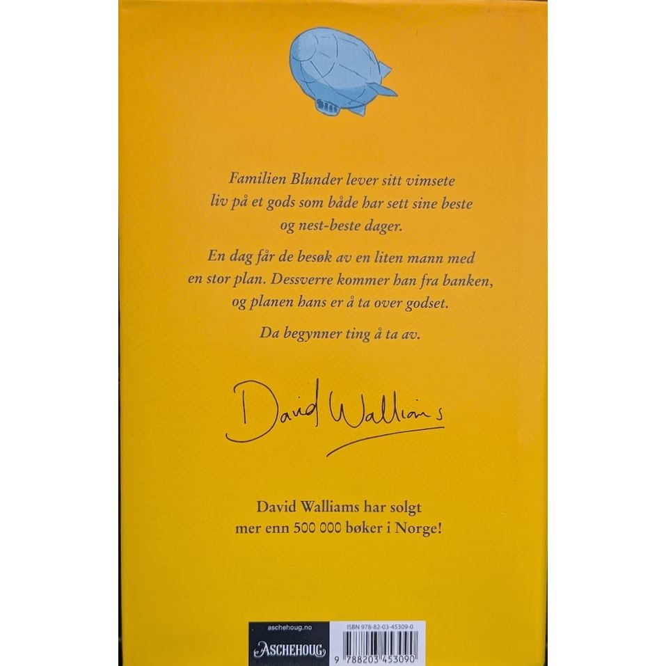 Familien Blunder - Brukte barnebøker av David Walliams. Bruktbokhandel