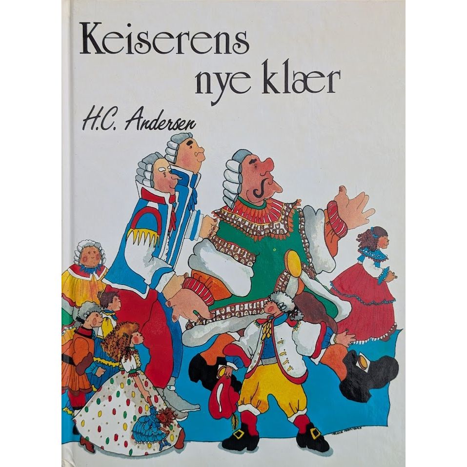 Keiserens nye klær, brukte bøker av H.C. Andersen. Bruktbokhandel