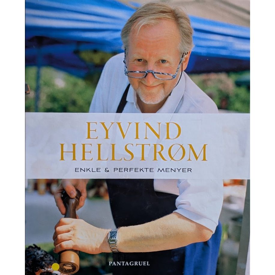 Enkle og perfekte menyer av Eyvind Hellstrøm. Brukt bok. Bruktbokhandel