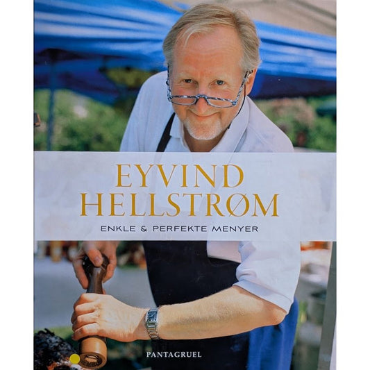 Enkle og perfekte menyer av Eyvind Hellstrøm. Brukt bok. Bruktbokhandel