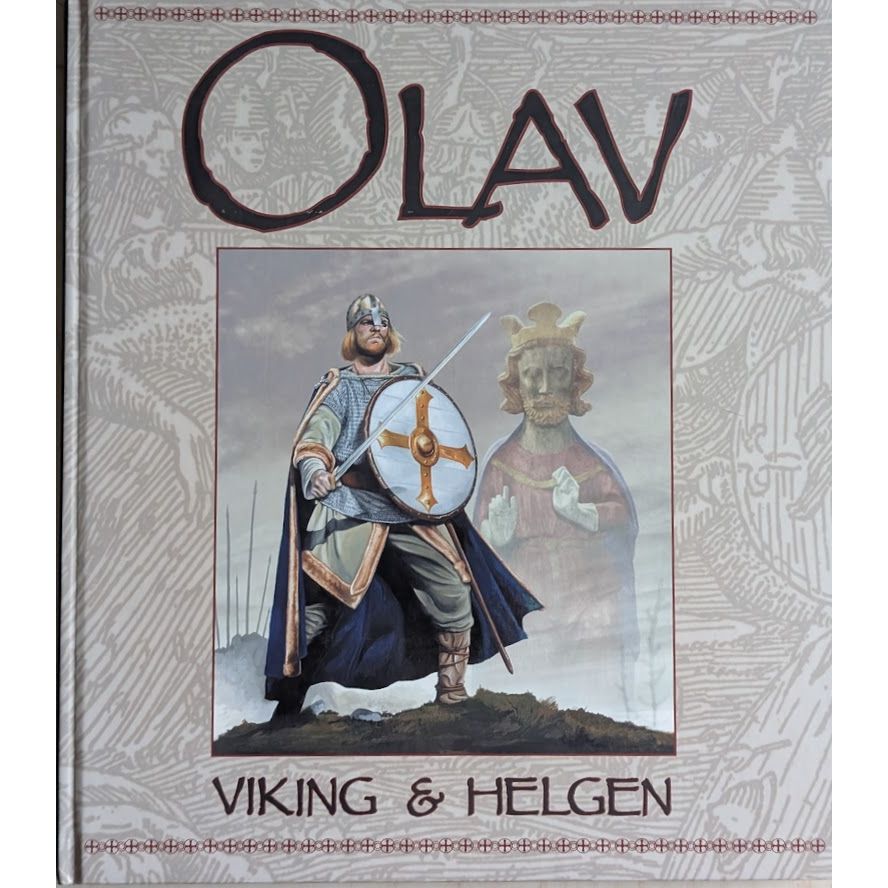 Olav, Viking & Helgen. Brukt bok av  Morten Myklebust.  Bruktbokhandel