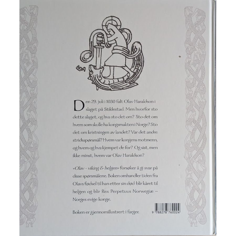 Olav, Viking & Helgen. Brukt bok av  Morten Myklebust.  Bruktbokhandel