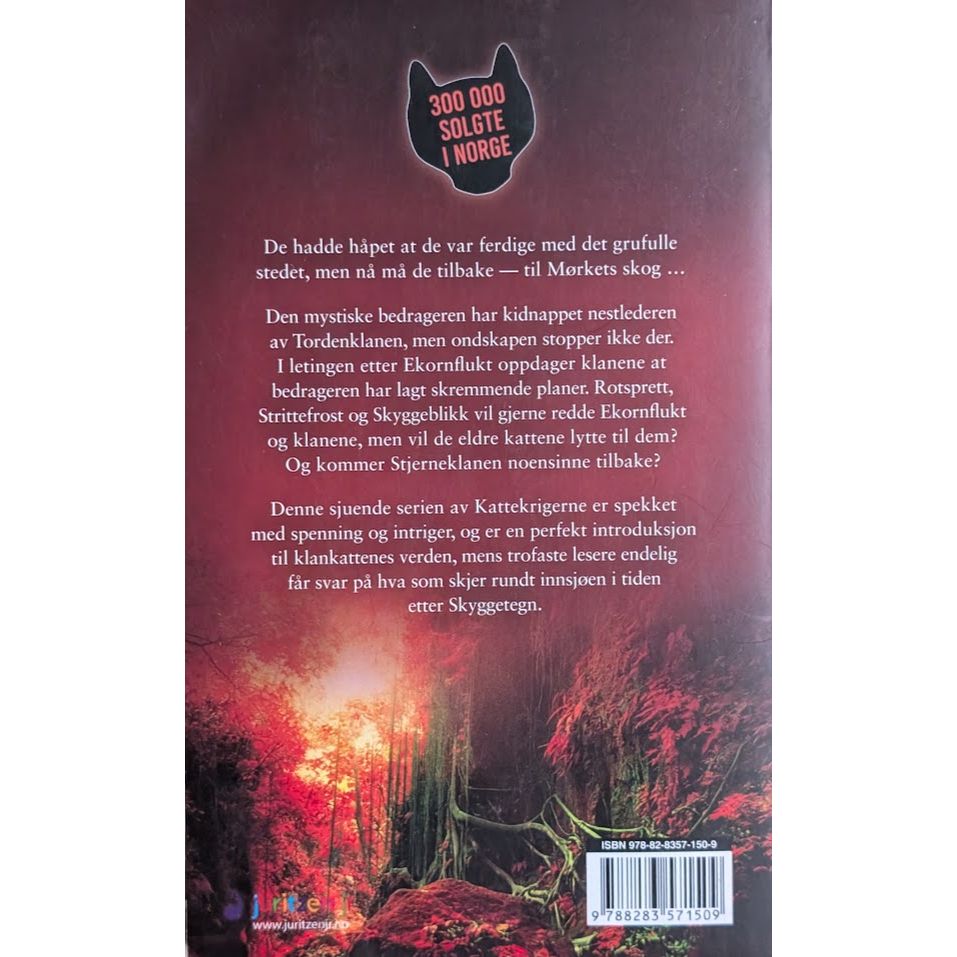 En verden uten stjerner - Kattekrigerne serie 7 - bok 5. Erin Hunter