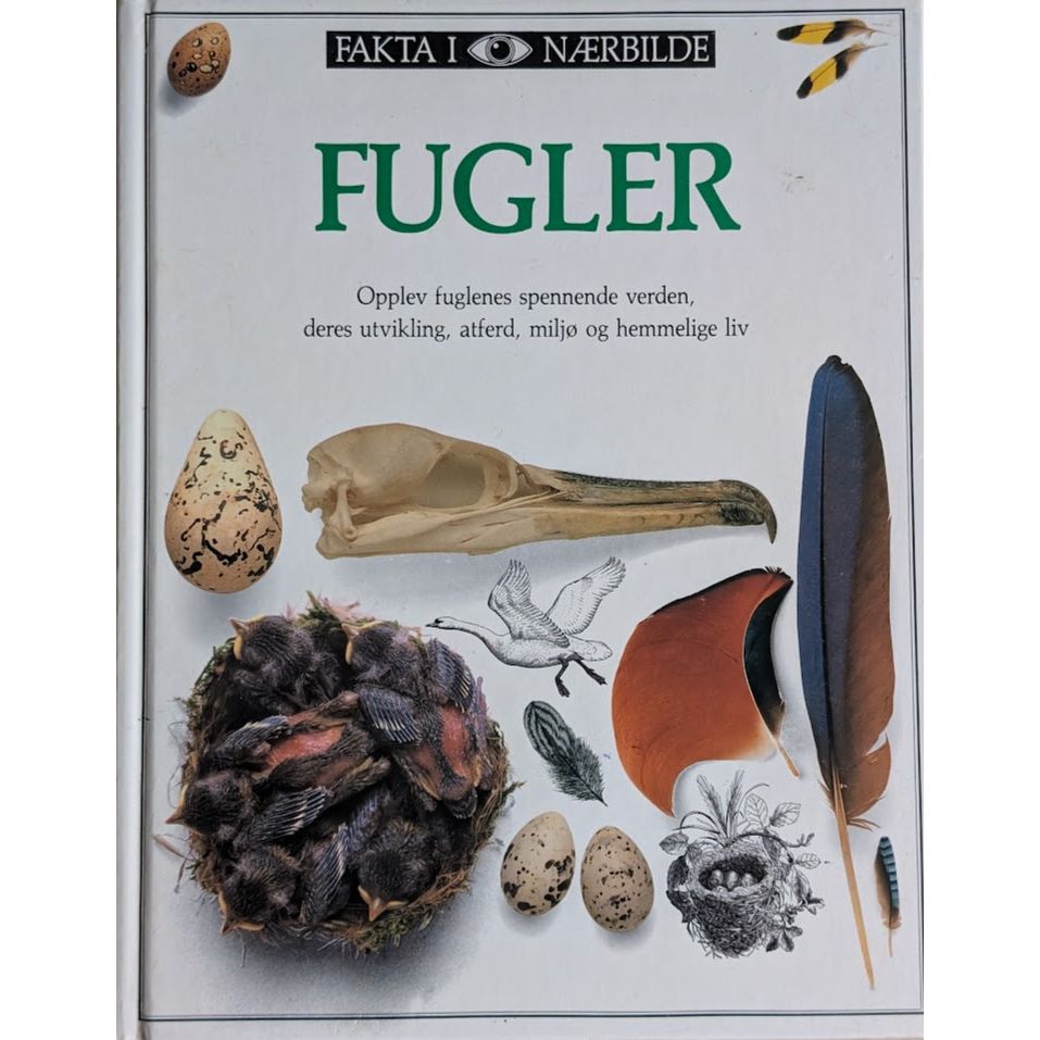 Fugler - Faktabok. Brukte bøker hos Inventaret bruktbokhandel