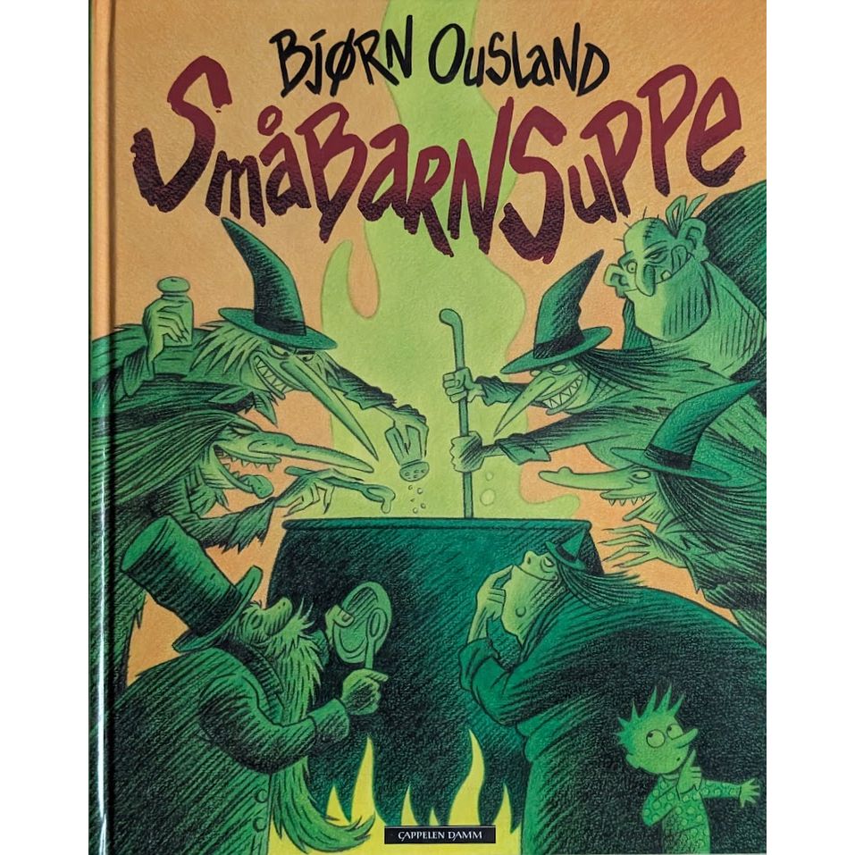Småbarnsuppe, brukte bøker av Bjørn Ousland. Tegneserie. Bruktbokhandel