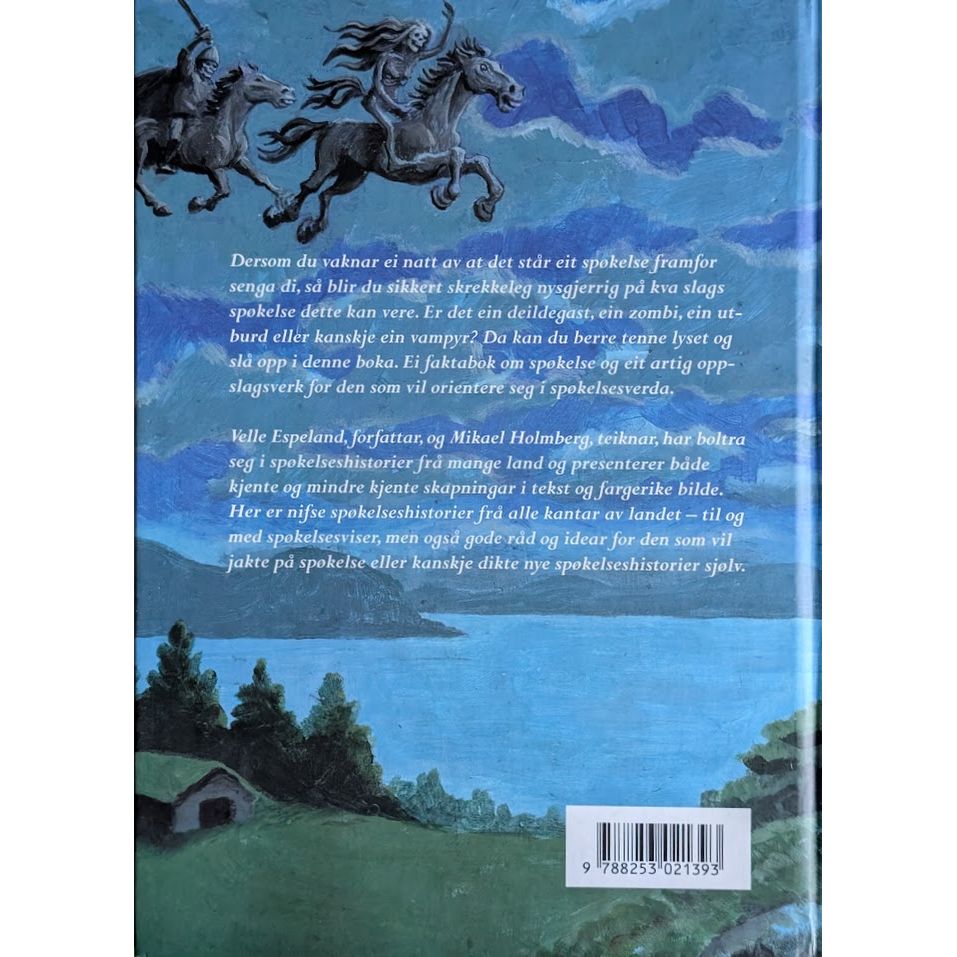 Den store boka om spøkelse, brukte bøker av Velle Espeland. Bruktbokhandel