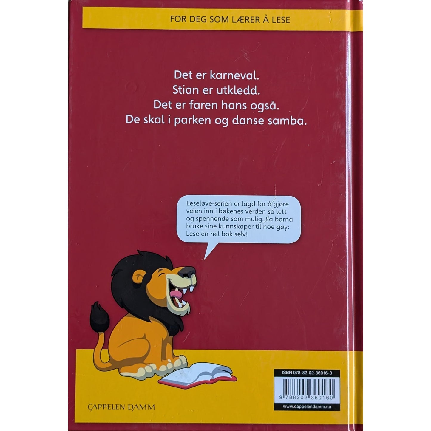 Stian på karneval, brukte bøker av Jørn Jensen. Min første leseløve