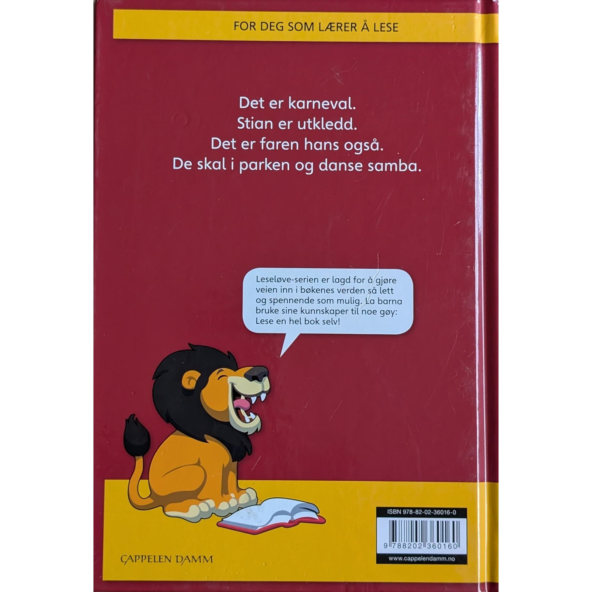 Stian på karneval, brukte bøker av Jørn Jensen. Min første leseløve