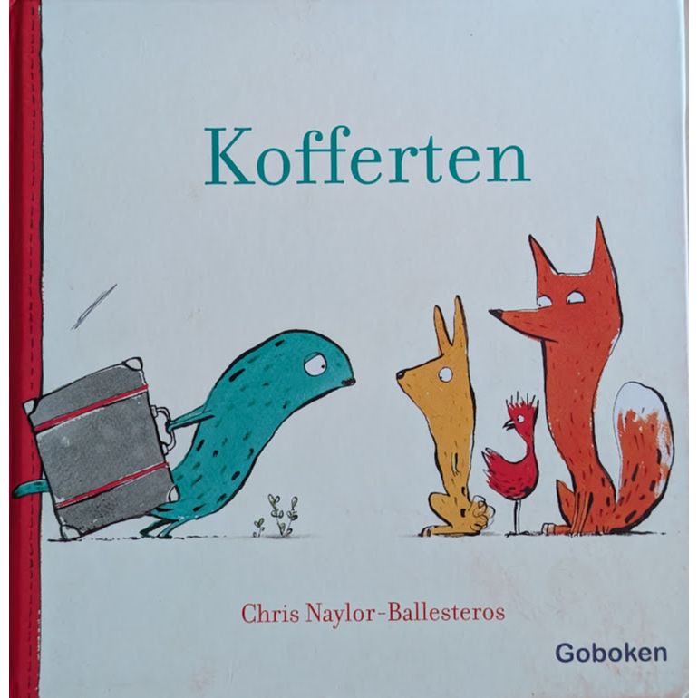 Kofferten, brukte bøker fra Go'boken. Inventaret bruktbokhandel