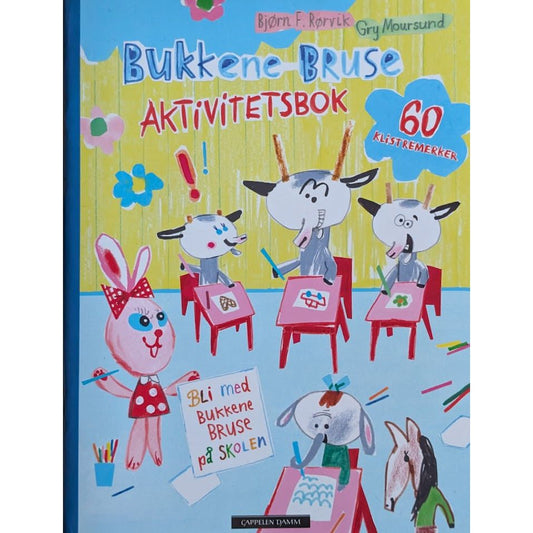 Brukte barnebøker av Bjørn F. Rørvik: Bukkene Bruse Aktivitetsbok