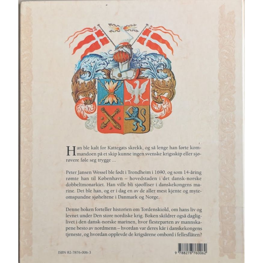 Tordenskiold, Admiral & Rebell. Brukte bøker av Dag Reidar Frognes