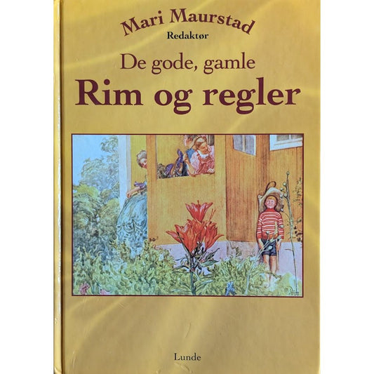De gode gamle rim og regler. brukte bøker av Mari Maurstad. Inventaret