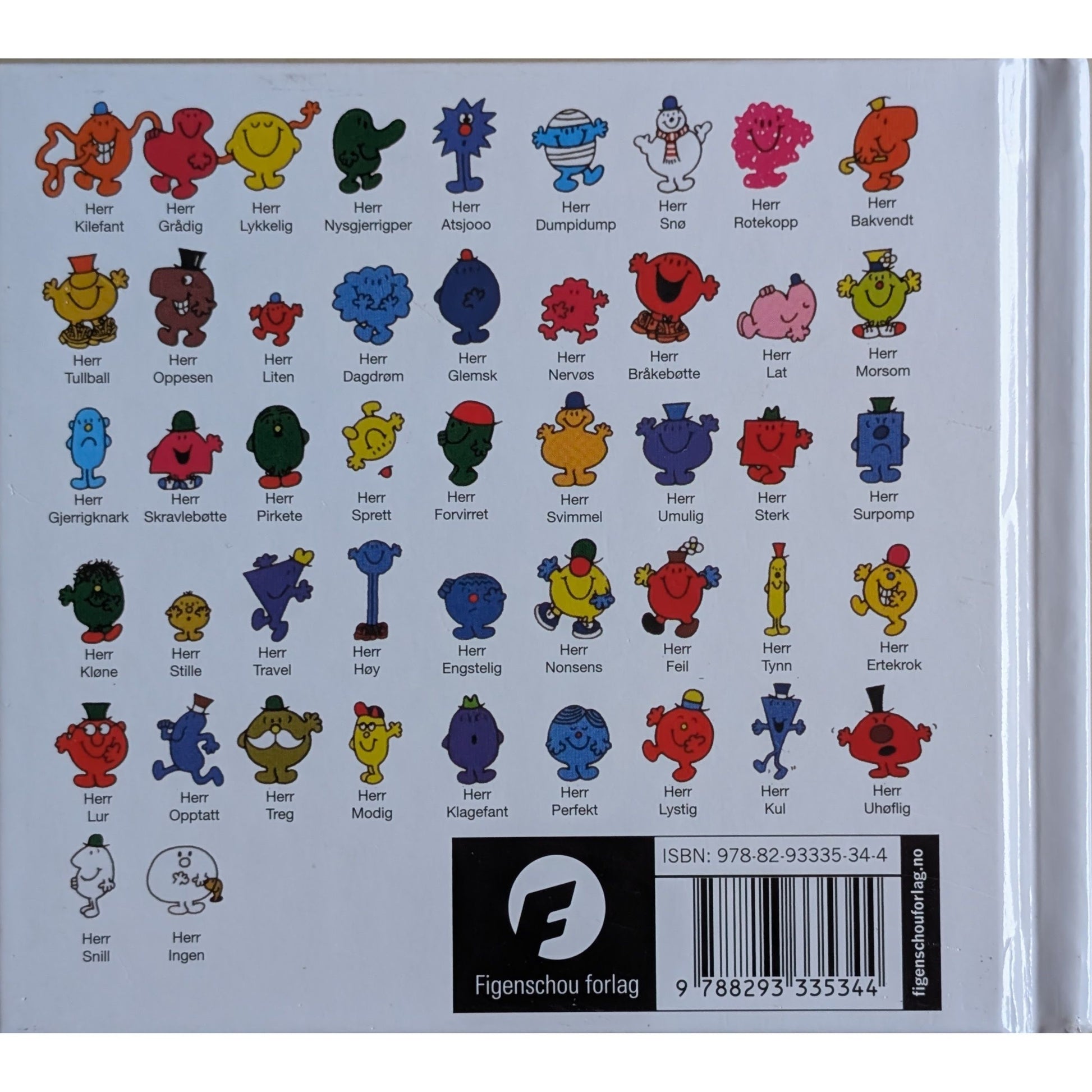 Herr Glemsk, brukte bøker av Roger Hargreaves og Hilde Hagerup