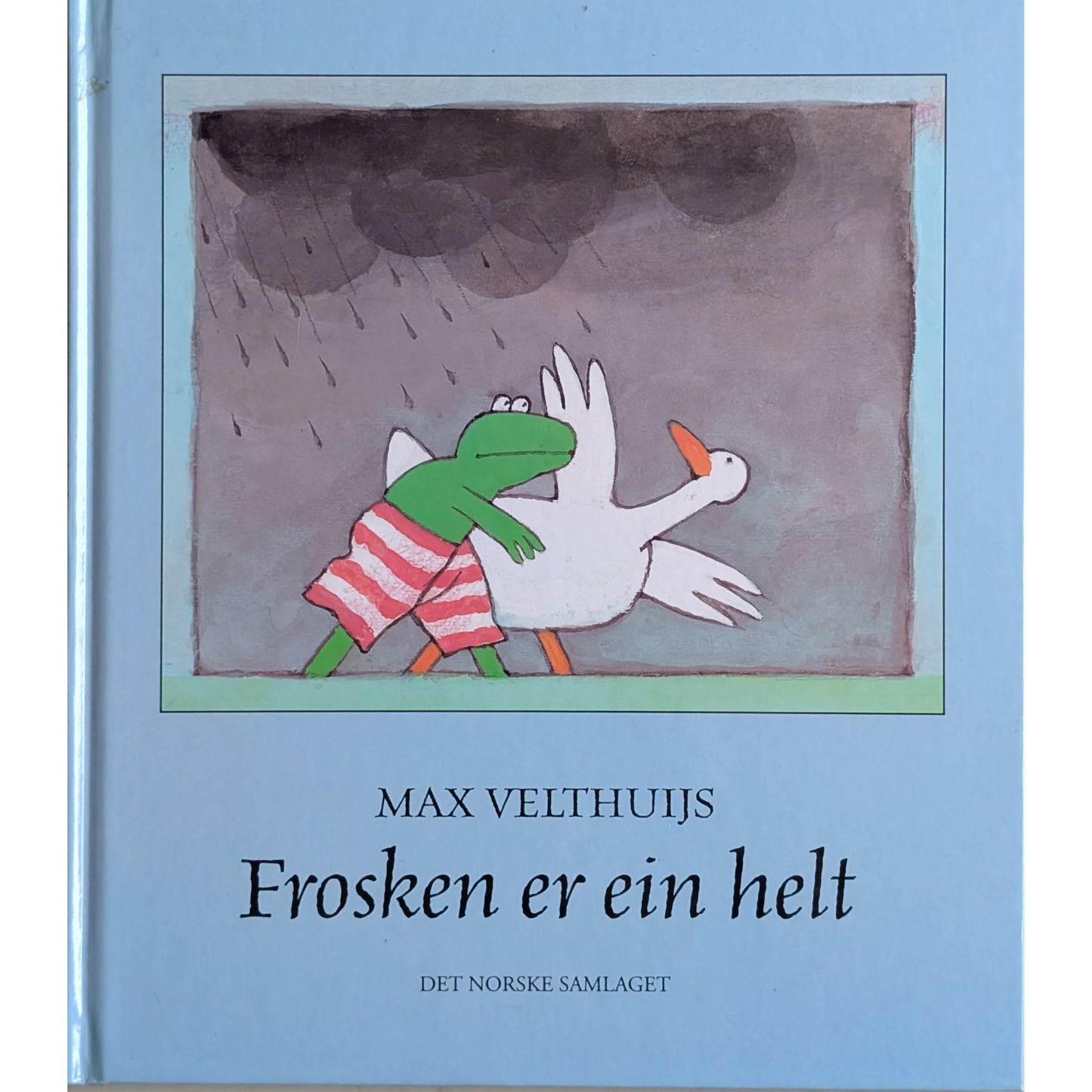 Frosken er ein helt, brukte bøker av Max Velthuijs. Bruktbokhandel