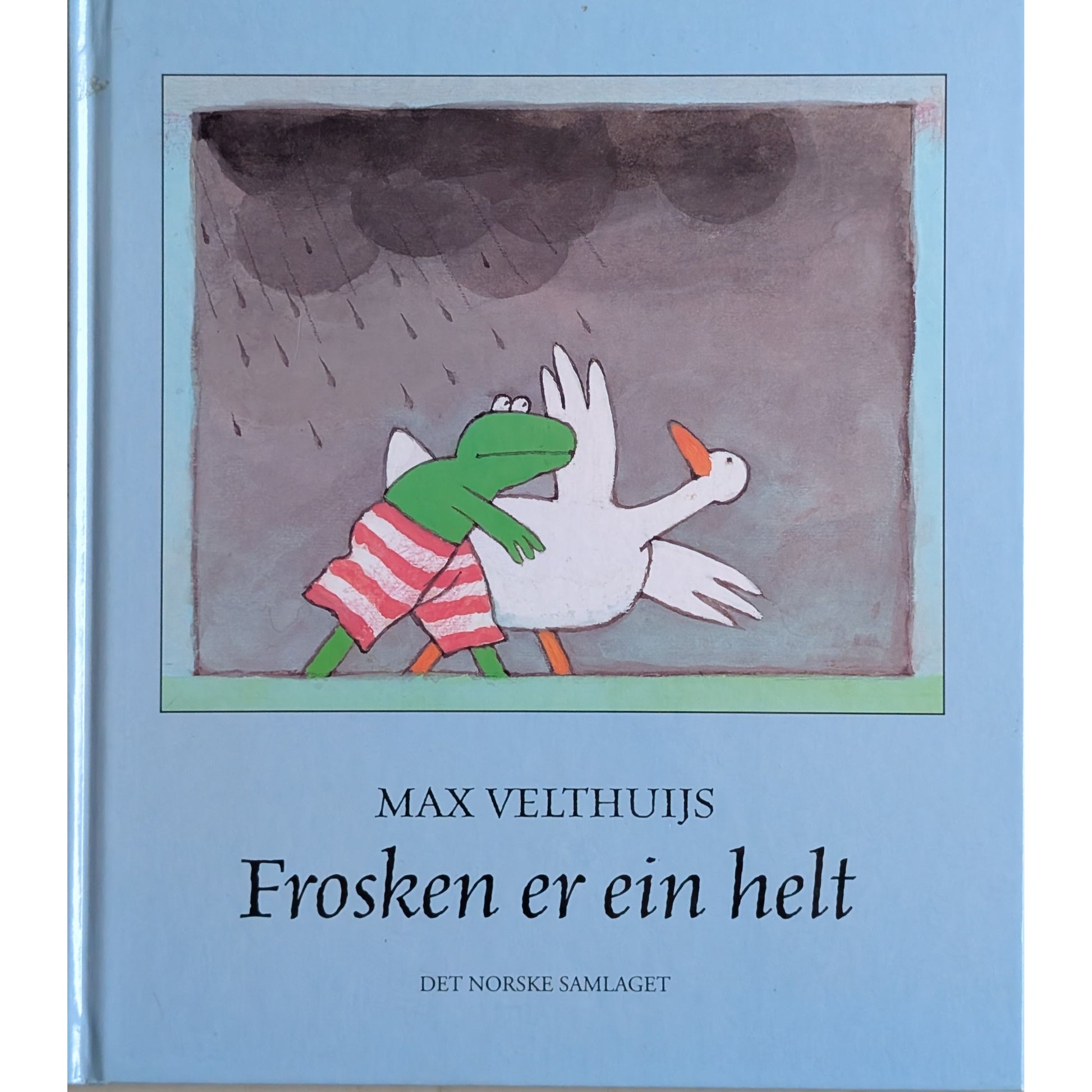 Frosken er ein helt, brukte bøker av Max Velthuijs. Bruktbokhandel