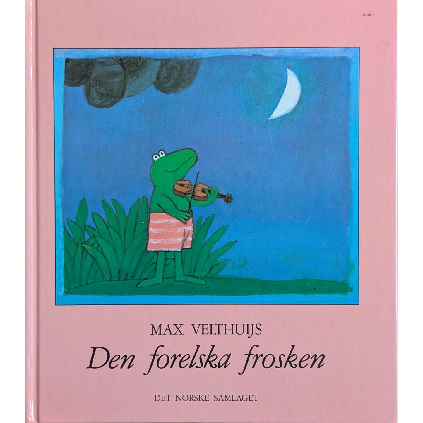 Den forelska frosken, brukte bøker av Max Velthuijs. Bruktbokhandel