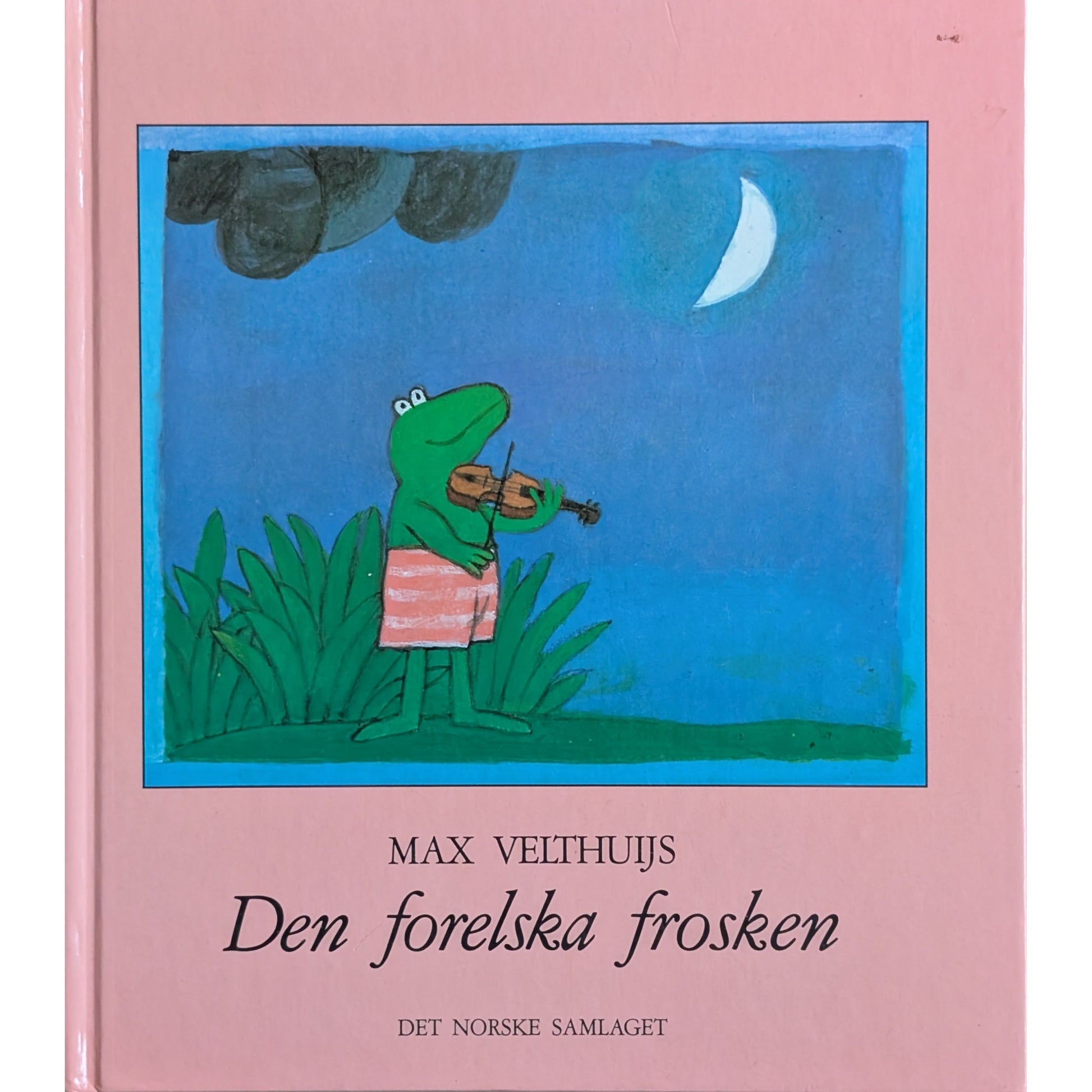 Den forelska frosken, brukte bøker av Max Velthuijs. Bruktbokhandel