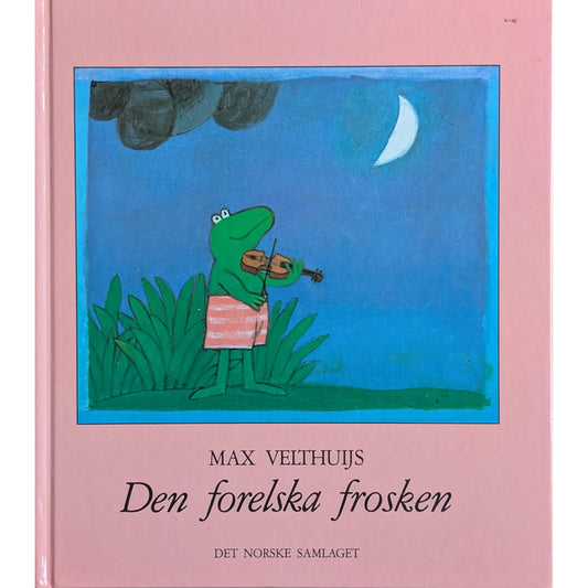 Den forelska frosken, brukte bøker av Max Velthuijs. Bruktbokhandel