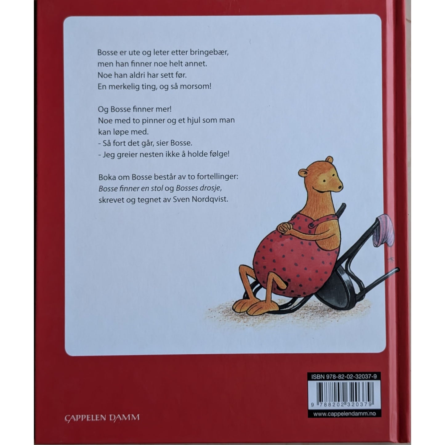 Boka om Bosse - av Sven Nordqvist. Inventaret bruktbokhandel