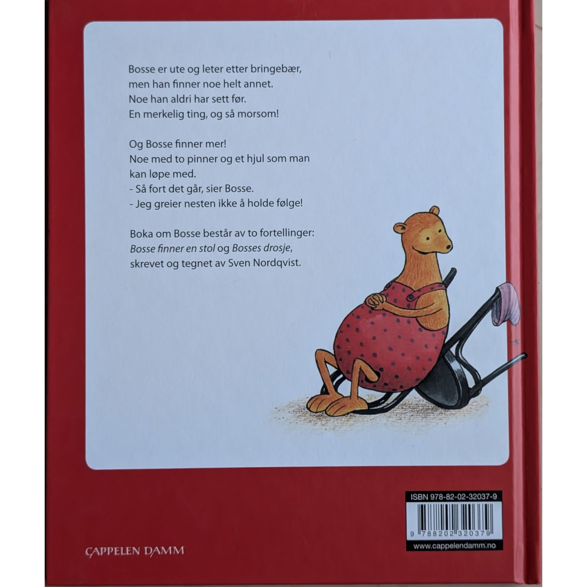 Boka om Bosse - av Sven Nordqvist. Inventaret bruktbokhandel