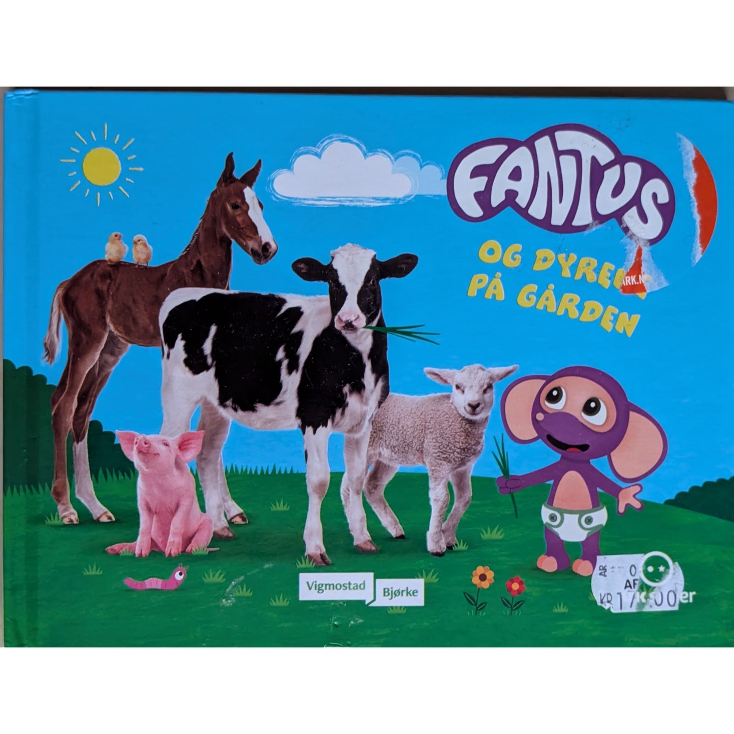 Fantus - Fantus og dyrene på gården, brukte bøker fra Inventaret