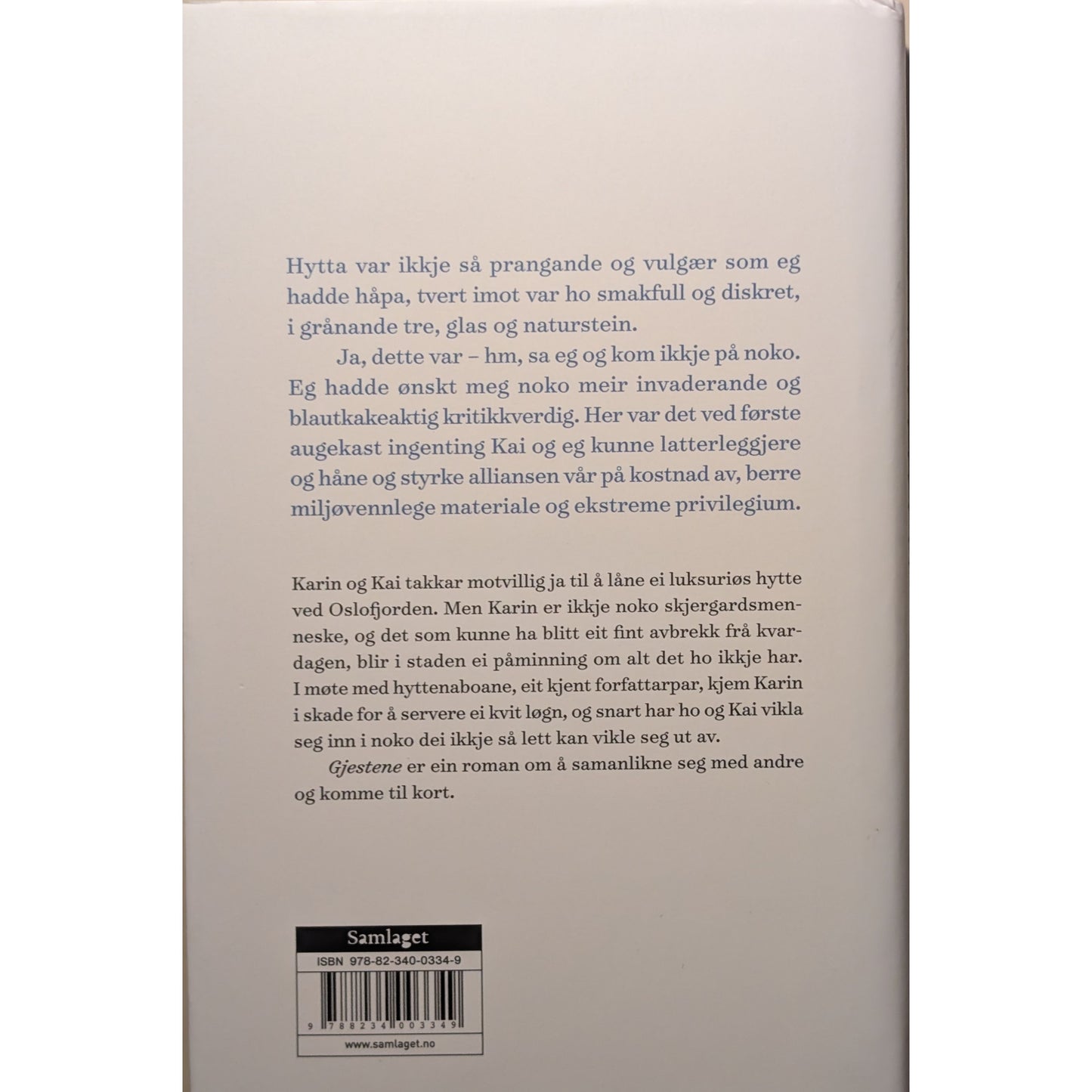 Gjestene- Brukte bøker av Agnes Ravatn hos Inventaret bruktbokhandel