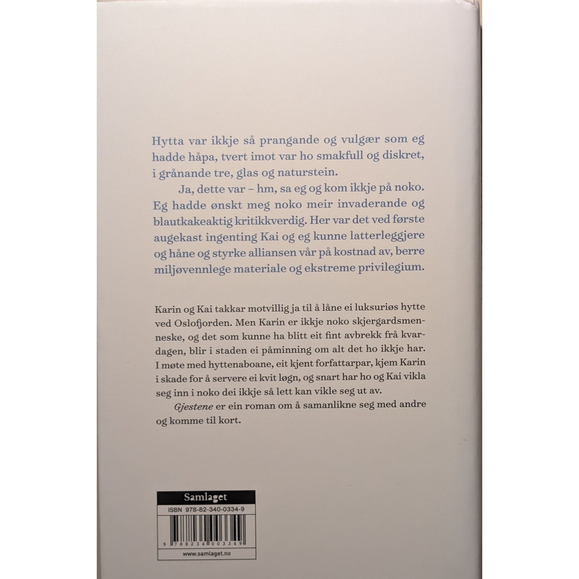 Gjestene- Brukte bøker av Agnes Ravatn hos Inventaret bruktbokhandel