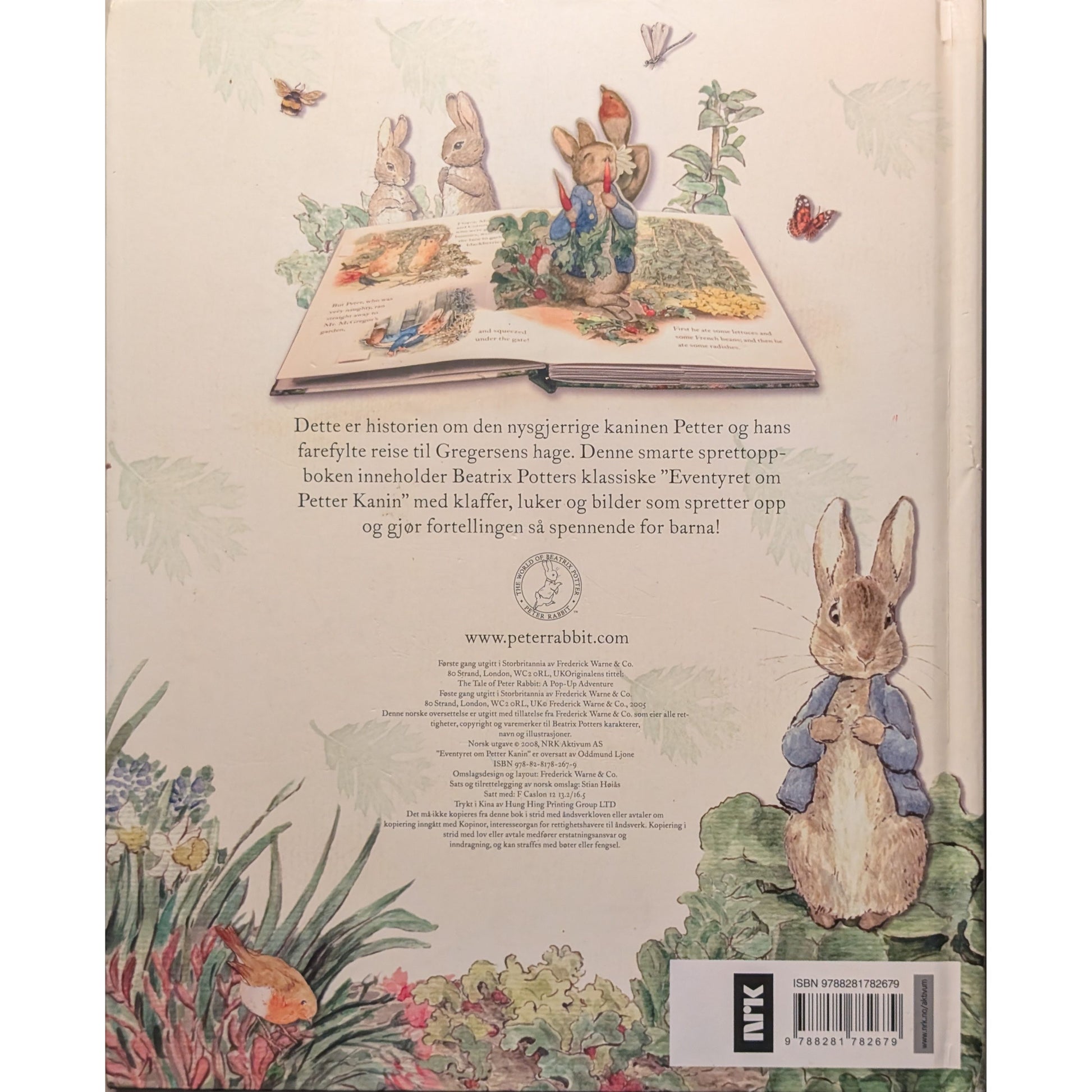 Eventyret om Petter Kanin, et sprettopp-eventyr, brukte bøker