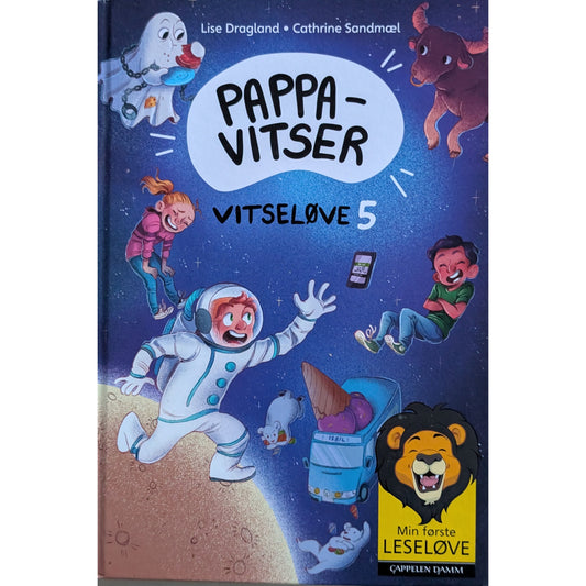 Min første leseløve - Vitseløve 5 - Pappavitser - brukte barnebøker
