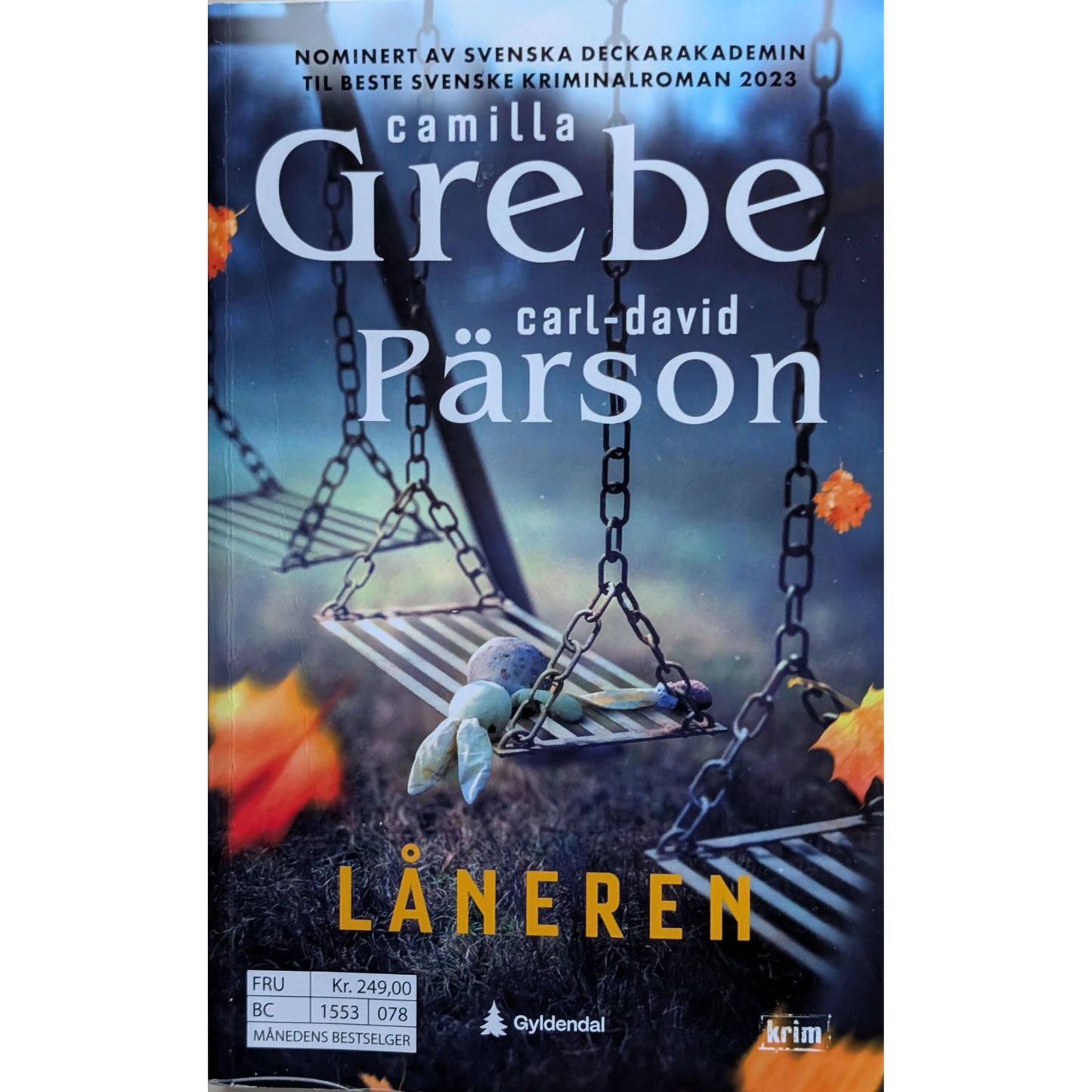 Låneren. Brukte bøker av Camilla Grebe og Carl-David Pärson