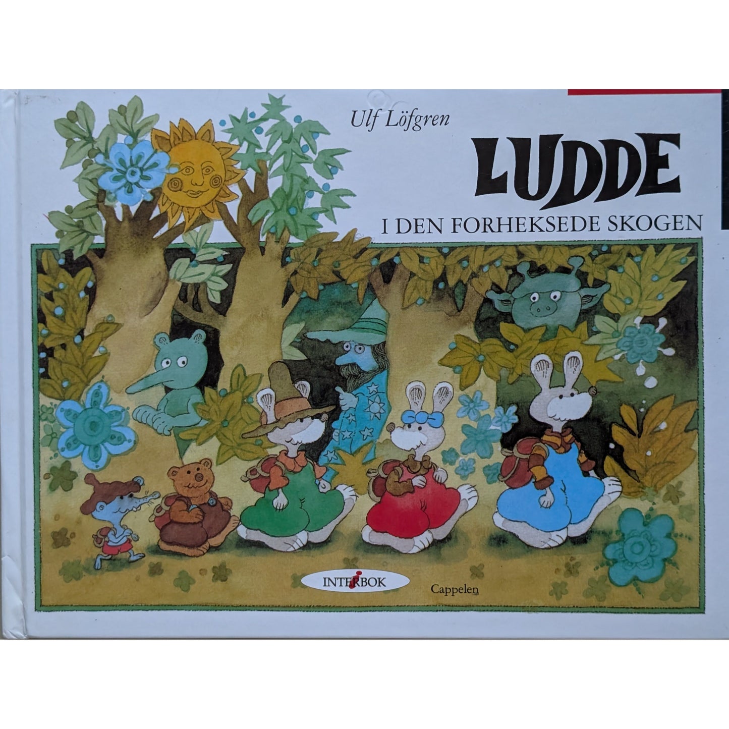 Ludde i den forheksede skogen, brukte bøker av Ulf Löfgren