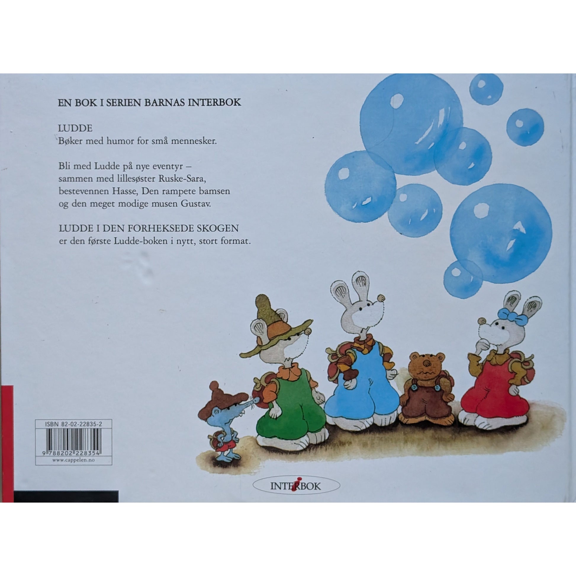 Ludde i den forheksede skogen, brukte bøker av Ulf Löfgren