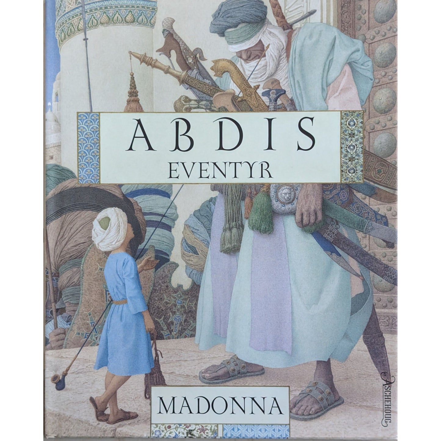 Abdis eventyr, brukte bøker av Madonna hos Inventaret