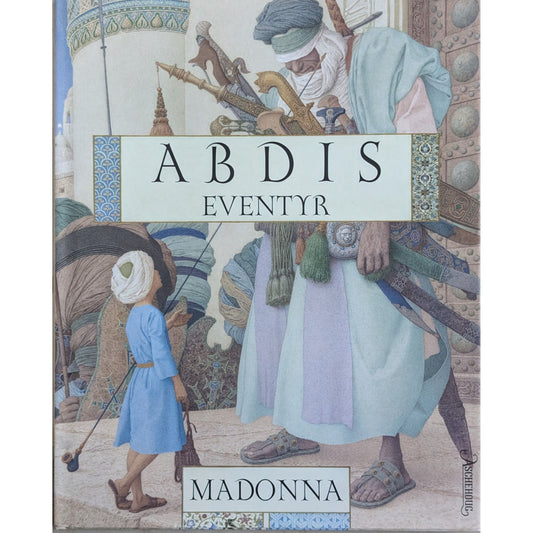 Abdis eventyr, brukte bøker av Madonna hos Inventaret