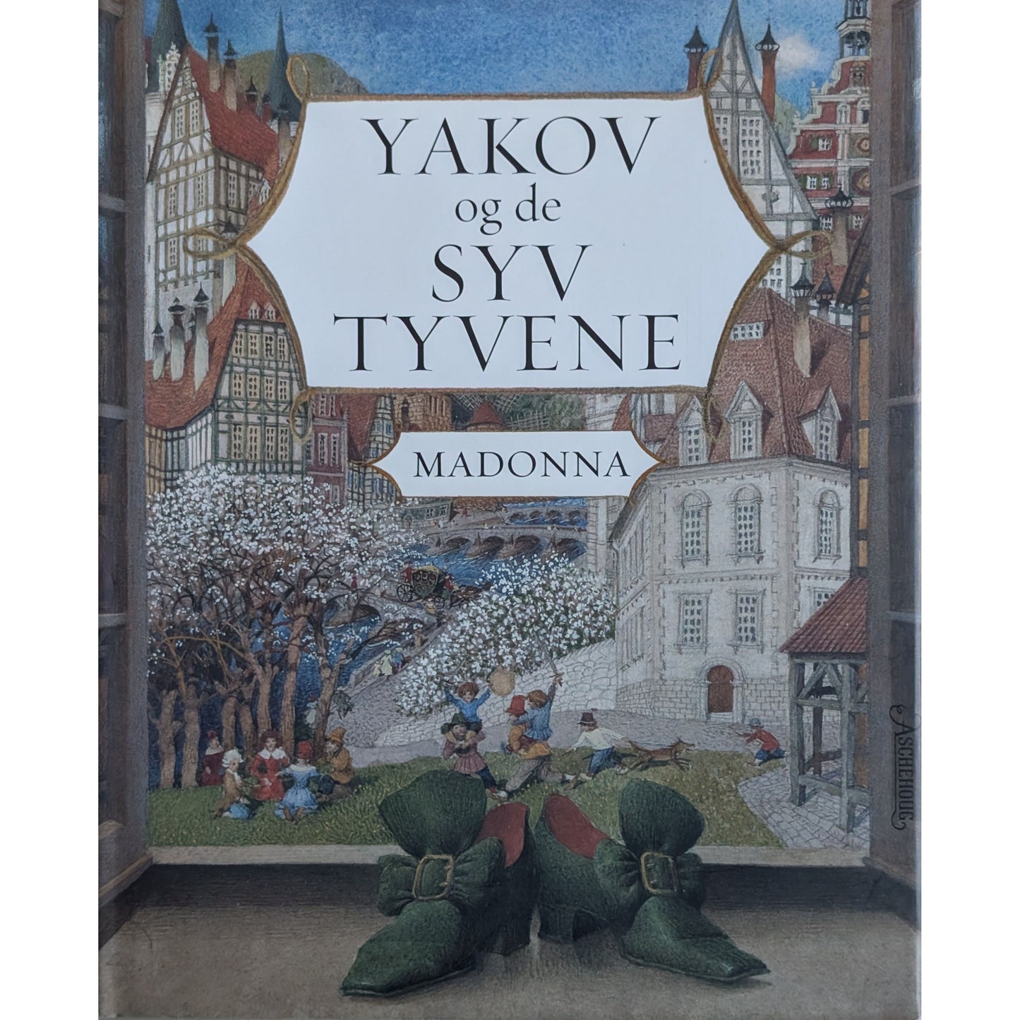 Yakov og de syv tyvene, brukte bøker av Madonna hos Inventaret